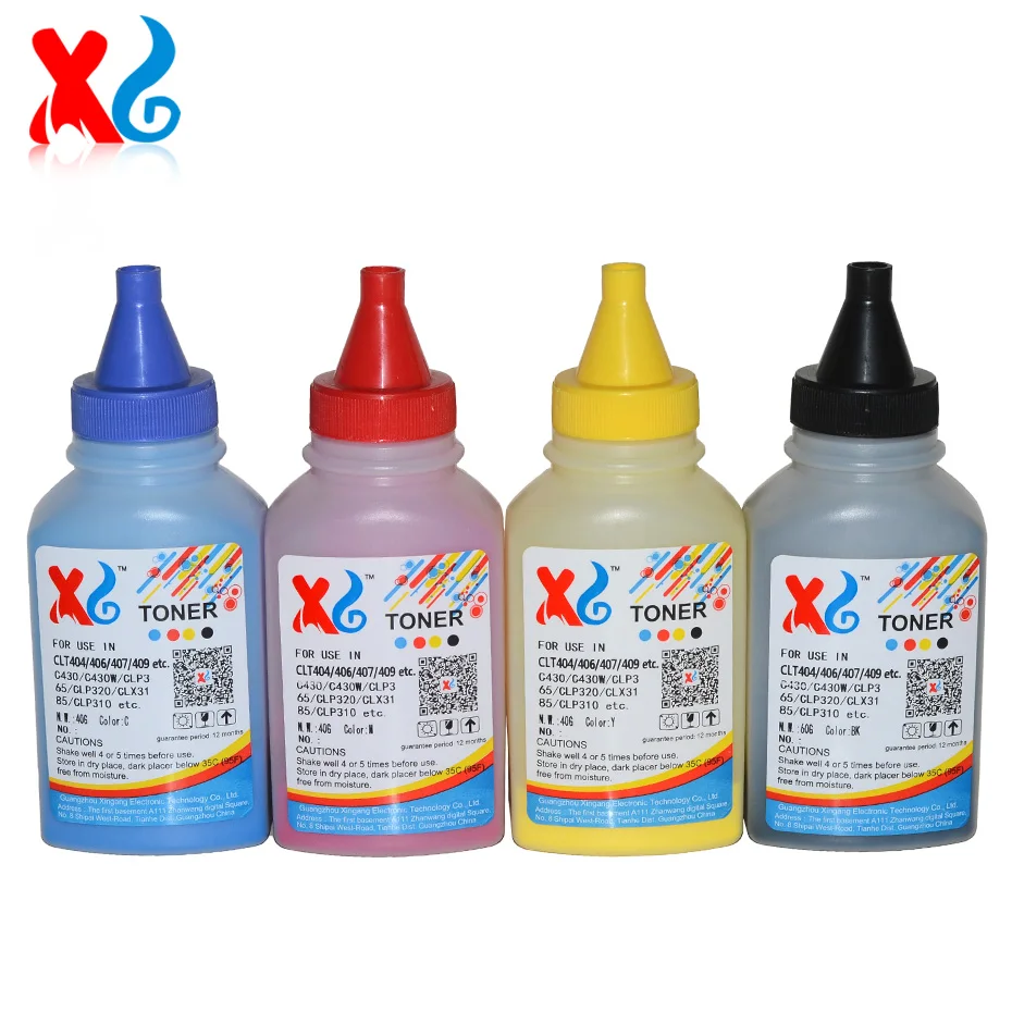

1Set CLT-K407S CLT-407S CLT R407 CLT-407 Compatible Toner Powder Replacement for Samsung CLP-320 CLP320 CLX3185 CLX-3185 CLX3180