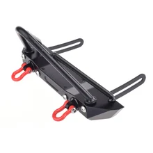 High Quality RC 1 10 Scale Metal Front Bumper Bull Bar w Shackles For Axial SCX10
