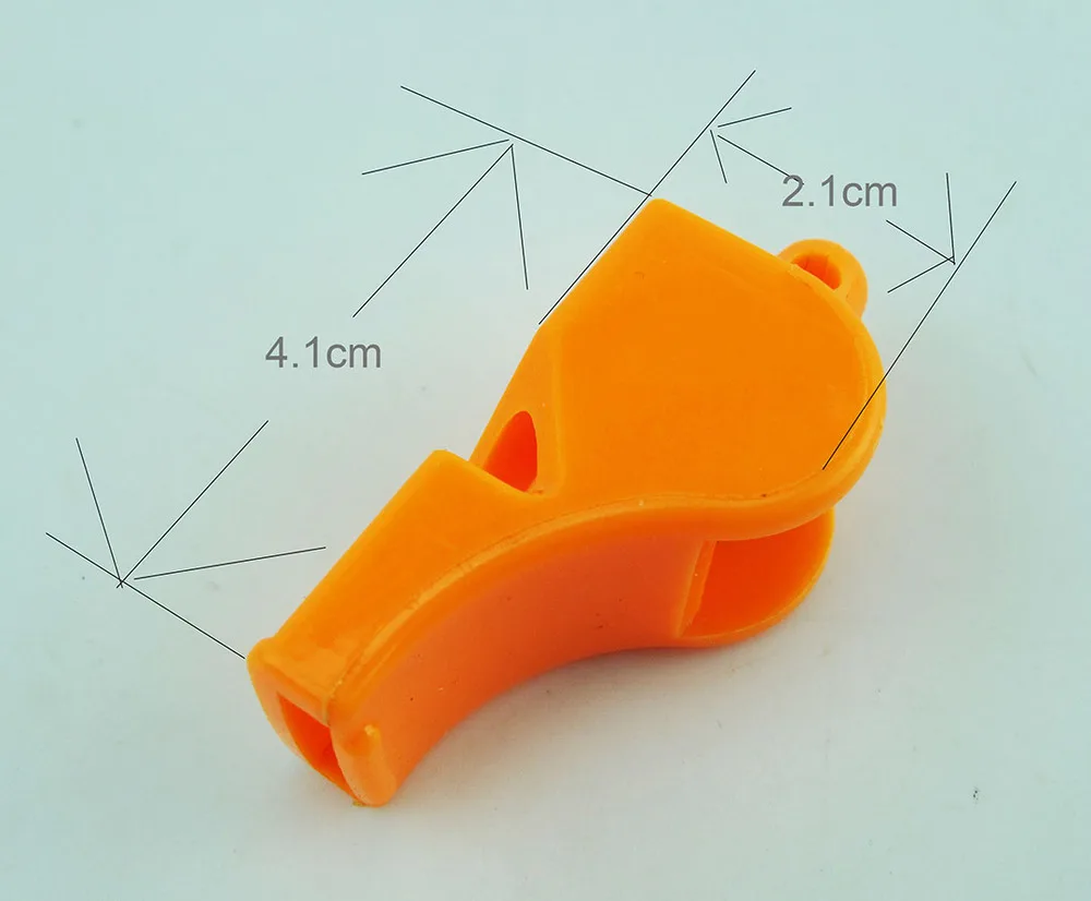 Аварийный пластиковый свисток с шнур безопасности