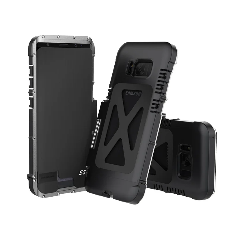 imágenes para Para Samsung Galaxy S8 Caso Del Tirón De Aluminio de servicio pesado A Prueba de Golpes Cubierta de la Caja de Metal Para Samsung S8 Más Caso Inoxidable de Acero imágenes para Para Samsung Galaxy S8 Caso Del Tirón De Aluminio de servicio pesado A Prueba de Golpes Cubierta de la Caja de Metal Para Samsung S8 Más Caso Inoxidable de Acero