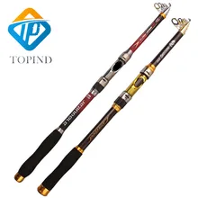 2 шт. TOPIND соленой воды все роликовые направляющие, удочка, удочка для рыбалки