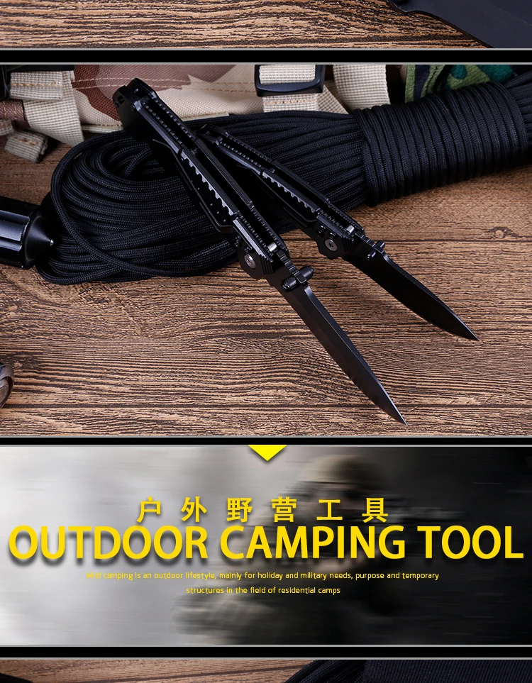 Черное Лезвие CS Cold стальной складной карманный нож тактический нож для выживания походные спасательные ножи охотничьи инструменты складной нож