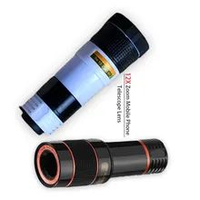Etmakit клип 12X зум Мобильный телефон Телескоп объектив телефото Внешний объектив для смартфонов для iPhone для Xiaomi для huawei