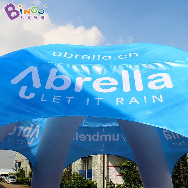  Customized six legs type inflatable spider dome tent with digital printing 6m blow-up dome toy tent
