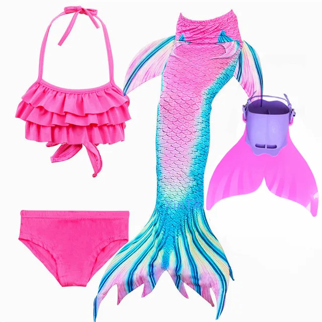 4pcs-Set-Girls-Swimming-Mermaid-Tails-with-Flipper-Children-Ariel-Bathing-Suit-Swimmable-Mermaid-Tail-Costume.jpg_640x640_