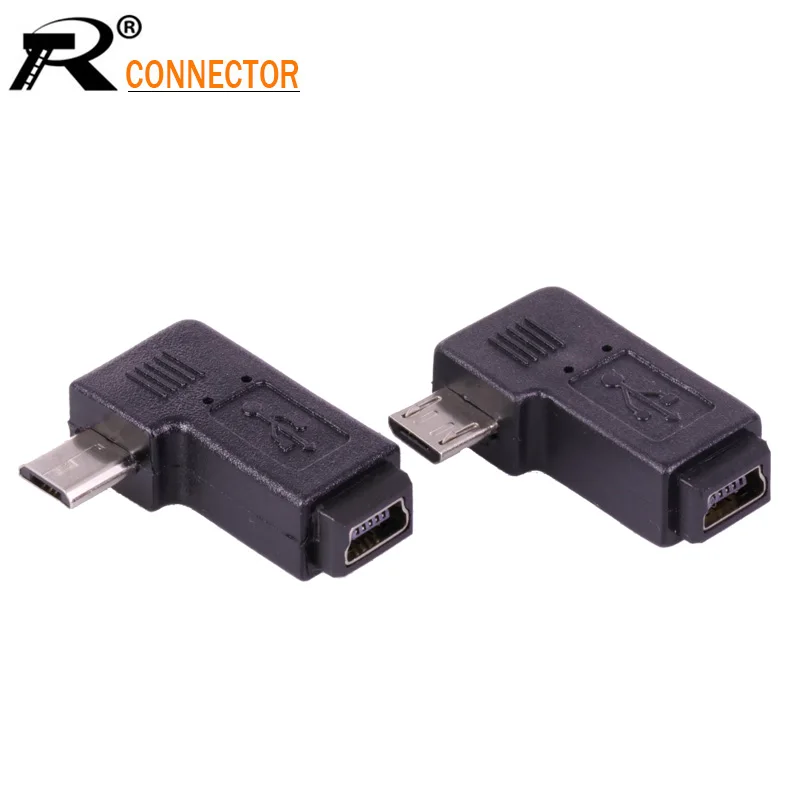 Адаптер HDMI с разъемом micro USB адаптер типа Папа мама на 90 градусов 5 контактный мини