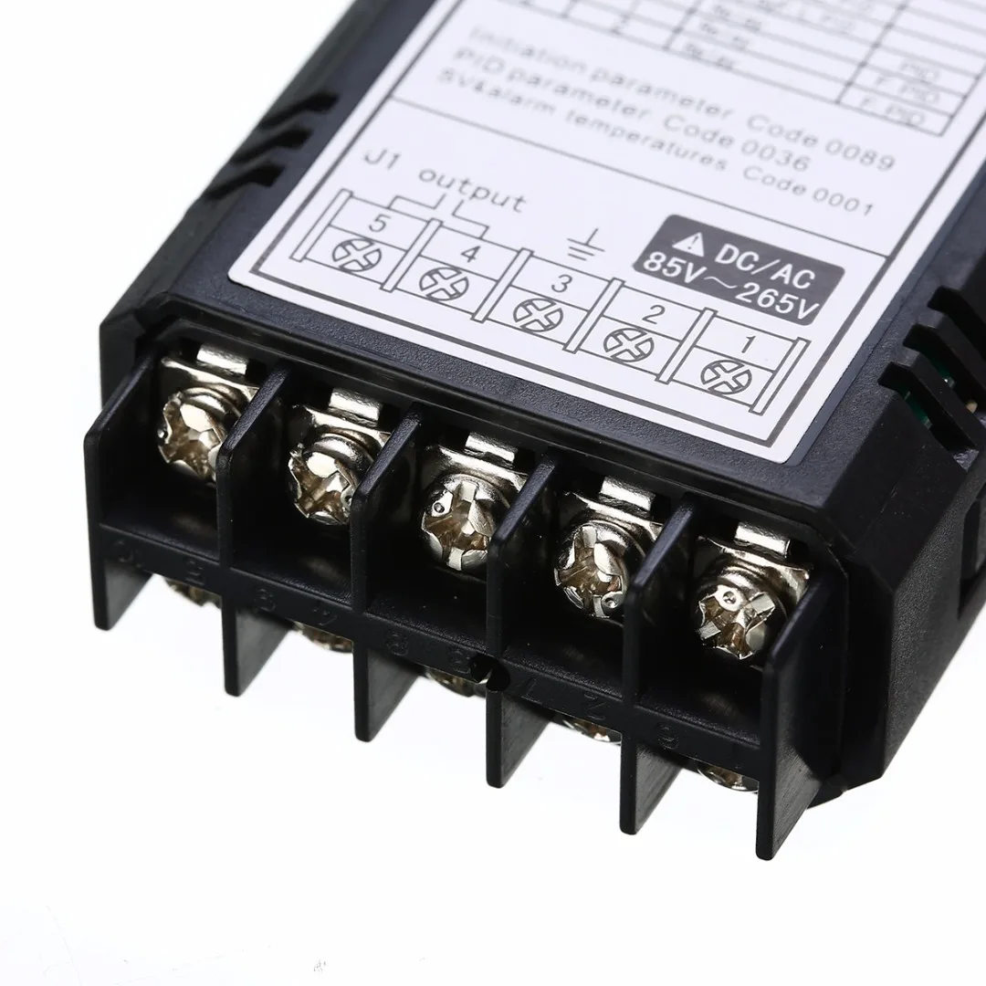1pc Controller Black Plastic XMT7100 1/32DIN Digital F/C PID Temperature Controller With K Thermocouple For Industrial Equipment