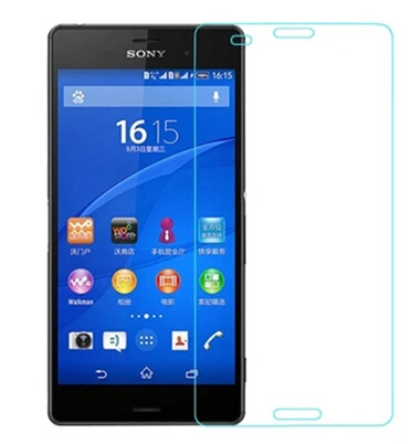 Защитная пленка из закаленного стекла для Sony Xperia Z3 Z3v Dual D6603 D6616 0 3 мм|guard shoes|guard