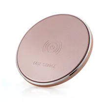 Protable Fast Wireless Charger Qi USB Charging Pad Universal Smartphone Wireless Charger Pad T10
