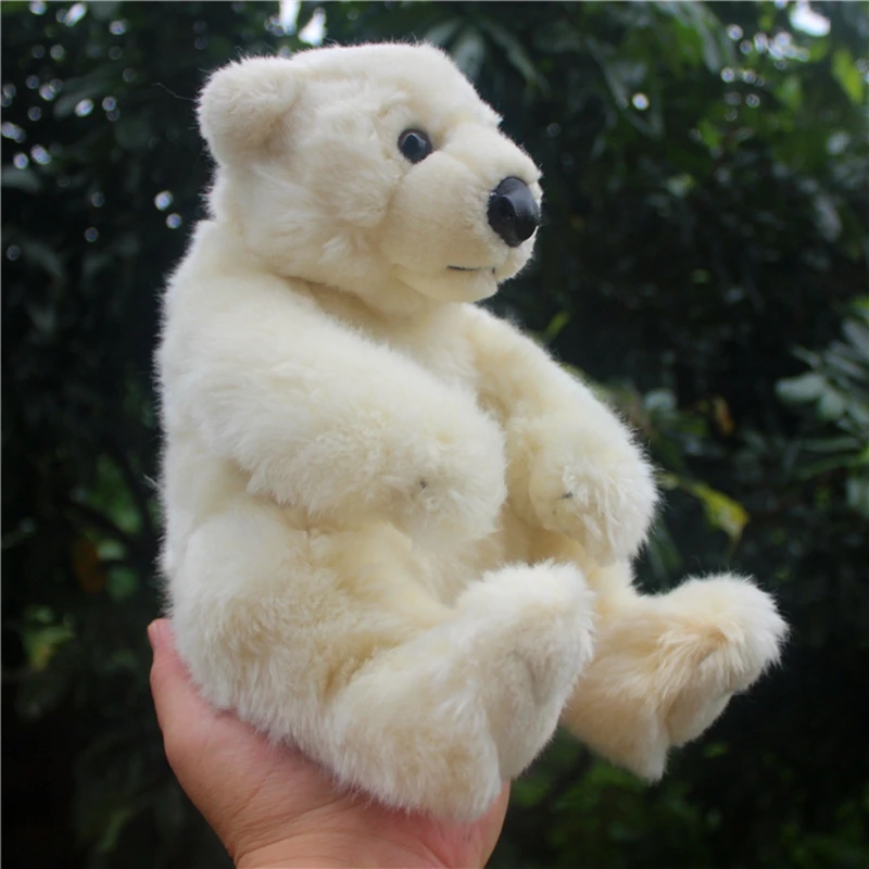kawaii polar bear plush toy doll girl doll animals bear dolls white bear hug pillow children birthday gift 11inch 28cm DY50396 (3)