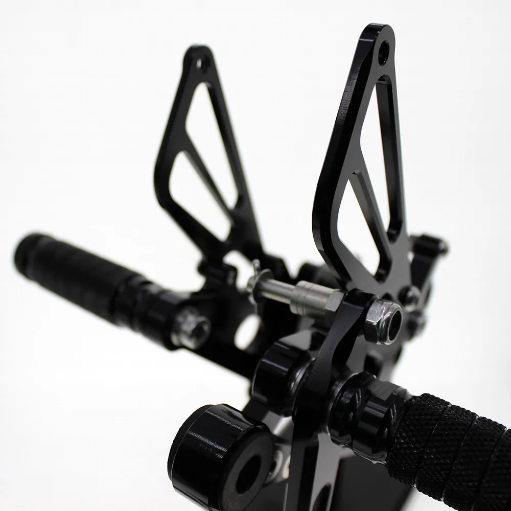 Подножка мотоцикла подножек педаль для ног Rearset сзади набор для YAMAHA YZF-R6 R6 2006- 2007 2008 2009 2010 2011 2012 2013