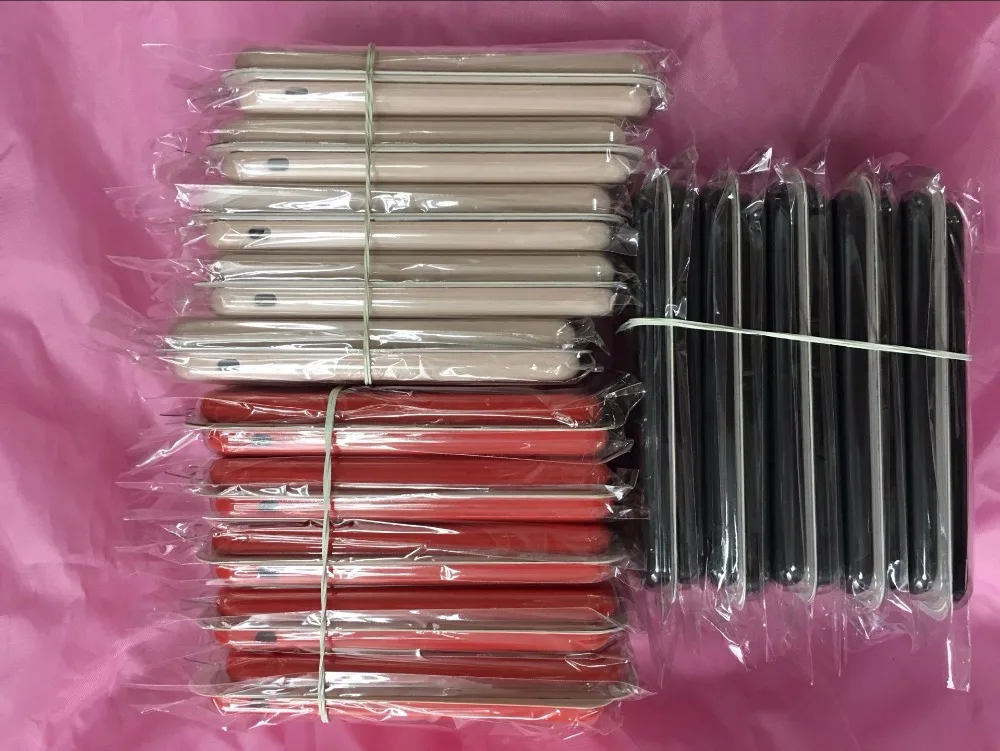 

100Pcs/lot Original Case For Phone iX XS XR MAX i5 SE 6 6s 7 8 plus Phone Cover with logo and packing box Silicone phone Case