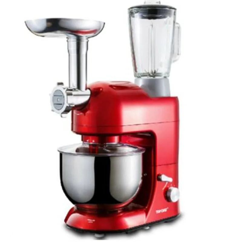 

5L Liters high speed electric stainless steel stand food mixer machine, Juicer mixer food bakery equipment Grinder fast shipping
