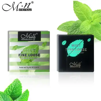 

MENOW Mint Makeups Powder Loose Powder Face Makeup Waterproof Loose Invisible Pore Oil Control Brightening Lotion Powder