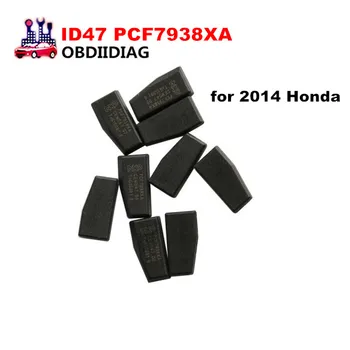 

5pcs/lot ID47 PCF7938XA Carbon Transponder Chip For H-ONDA 2014 Car Key Chip