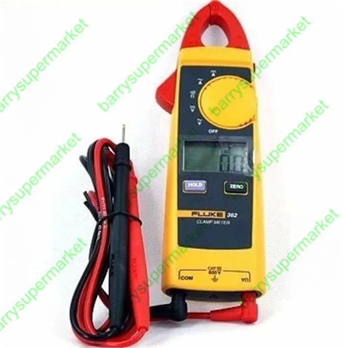 Fluke 362 Detachable Jaw True rms AC DC Digital Clamp Meter multimeter