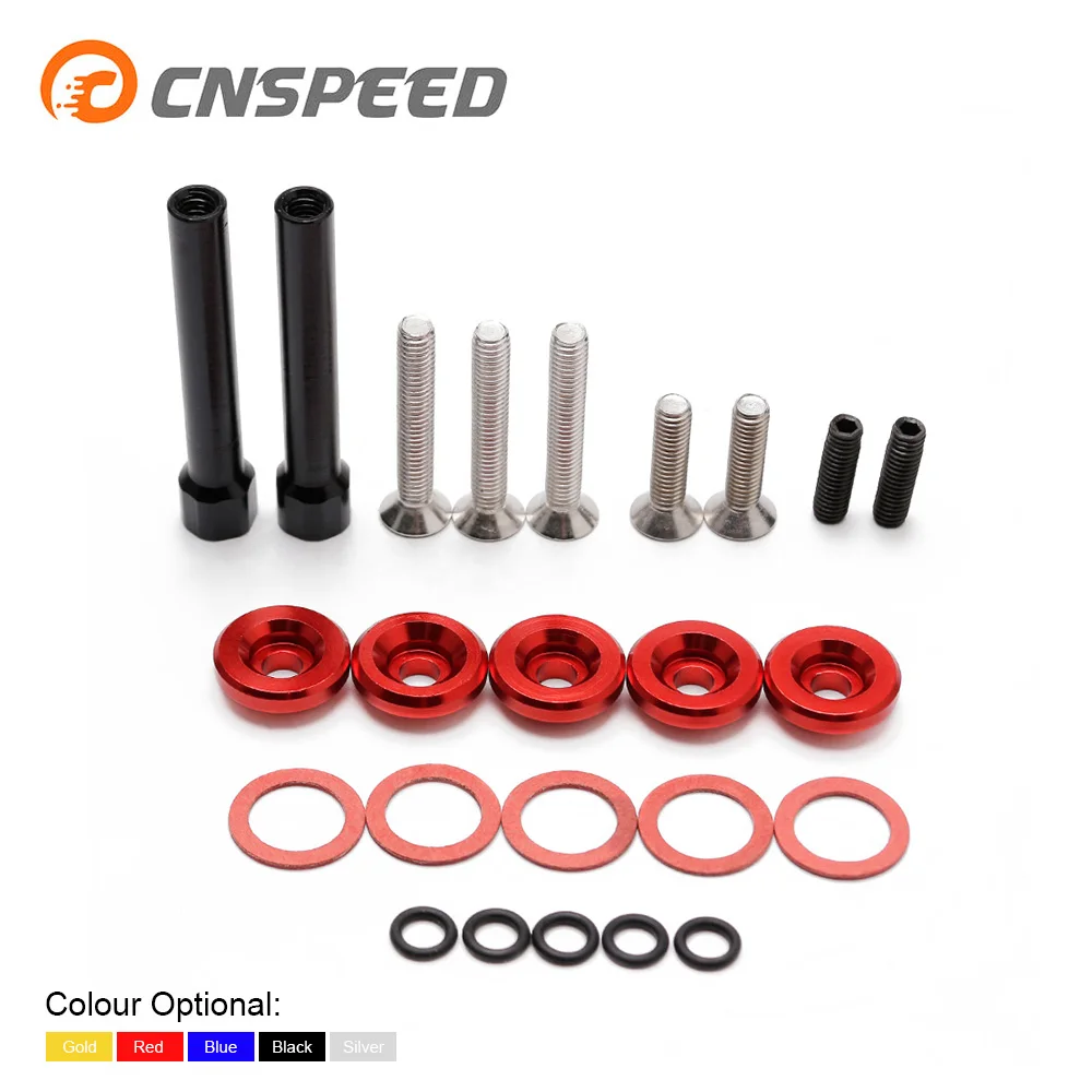 CNSPEED клапанная крышка шайбы аппаратный комплект для двигателя Honda D Series 1992 2000 без