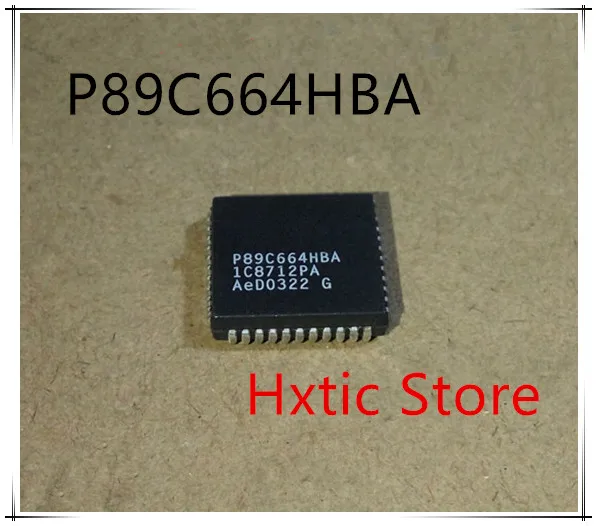 NEW 1PCS LOT P89C664HBA P89C664 PLCC 44