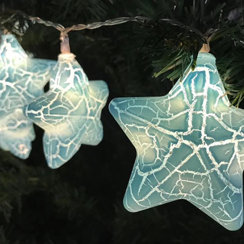 Christmas Decorations For Home Lights Outdoor Led Star String Holiday Lighting Led Fairy Lights Garland Christmas Lights Indoor (3)