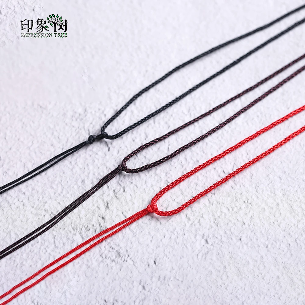 

20pcs/LOT Three Colors Chinese Handmade Knotted Length Adjustable Necklace Rope For Jade Pendant DIY Jewelry Makings 40010