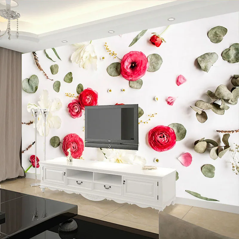 Custom-Photo-Wallpaper-3D-Stereo-Creative-Art-Wall-Painting-Romantic-Rose-Flowers-Bedroom-Bedside-Living-Room (2)