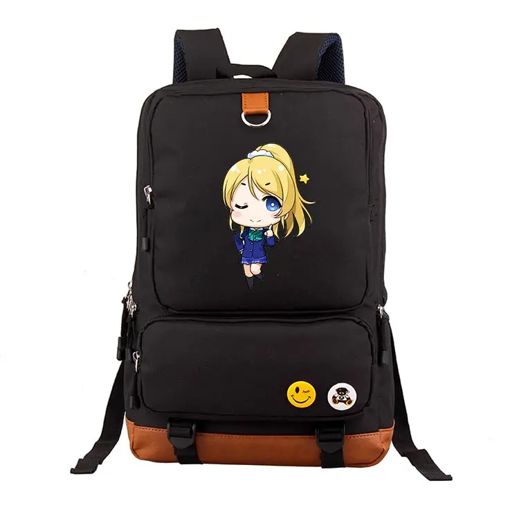 Рюкзак для девочек с героями аниме Love Live ранец студентов рюкзак ноутбука детская
