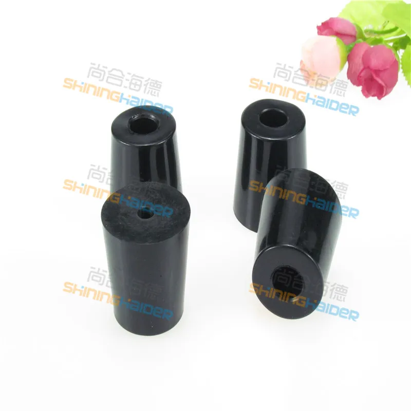 12PCS diameter 47 50mm black round rubber foot pad with gasket machine