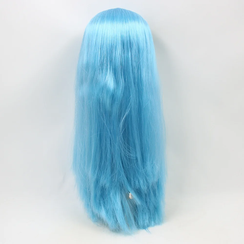 Neo Blythe Doll with Blue Hair, White Skin and Custom Jointed Body with Asian Look 6