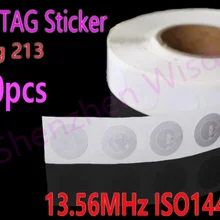100 шт. ISO14443A 13.56 МГц Ntag213 NFC Тег NFC стикеры Ntag 213 RFID NFC тег наклейки наклейки на телефон