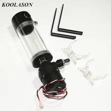 KOOLASON SC600 110mm 140mm 190mm DC12V Computer font b Water b font Cooling Cooler Acrylic Cylindrical