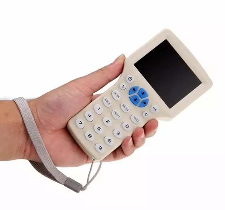 125 кГц 13,56 МГц RFID считыватель писатель Дубликатор 10 Частотный ID IC NFC считыватель карт RFID программатор копирования ключей для UID тегов карт