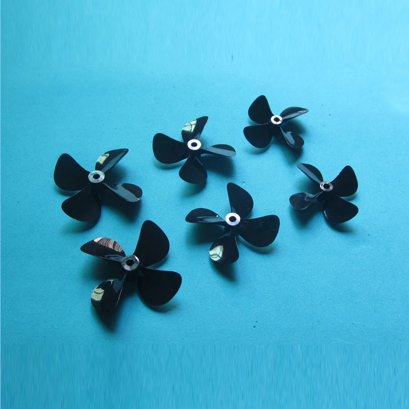 

FATJAY 1 pair RC boat 4-blade PC plastic propeller 4.0mm 5.0mm inner diameter 50mm 55mm 60mm out diameter CW CCW prop