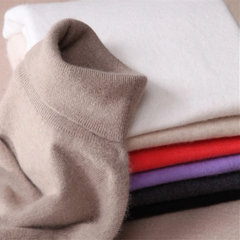 

Addonee Sweater Women 2017 Warm Winter Autumn Turtleneck Soft Comfortable Women Sweaters and Pullovers Cashmere Sweater