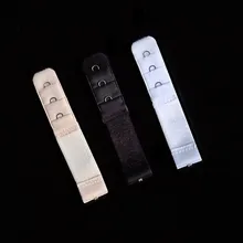 1 шт., мягкие удлинители для бюстгальтера, 1 ряд, 3 крючка, для женщин, регулируемая эластичная нейлоновая застежка, удлинение, для женщин, интимное белье, аксессуары