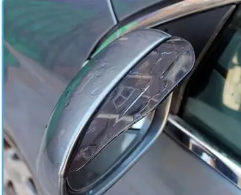 

Car rear view mirror rain eyebrow For fiat 500 skoda octavia a5 a7 volvo xc60 hyundai solaris jeep wrangler lifan Accessories
