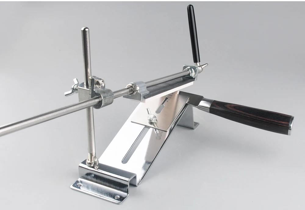 Железная сталь точилка для ножей Профессиональная кухонная заточка фиксированный угол камни алмазные камни бар