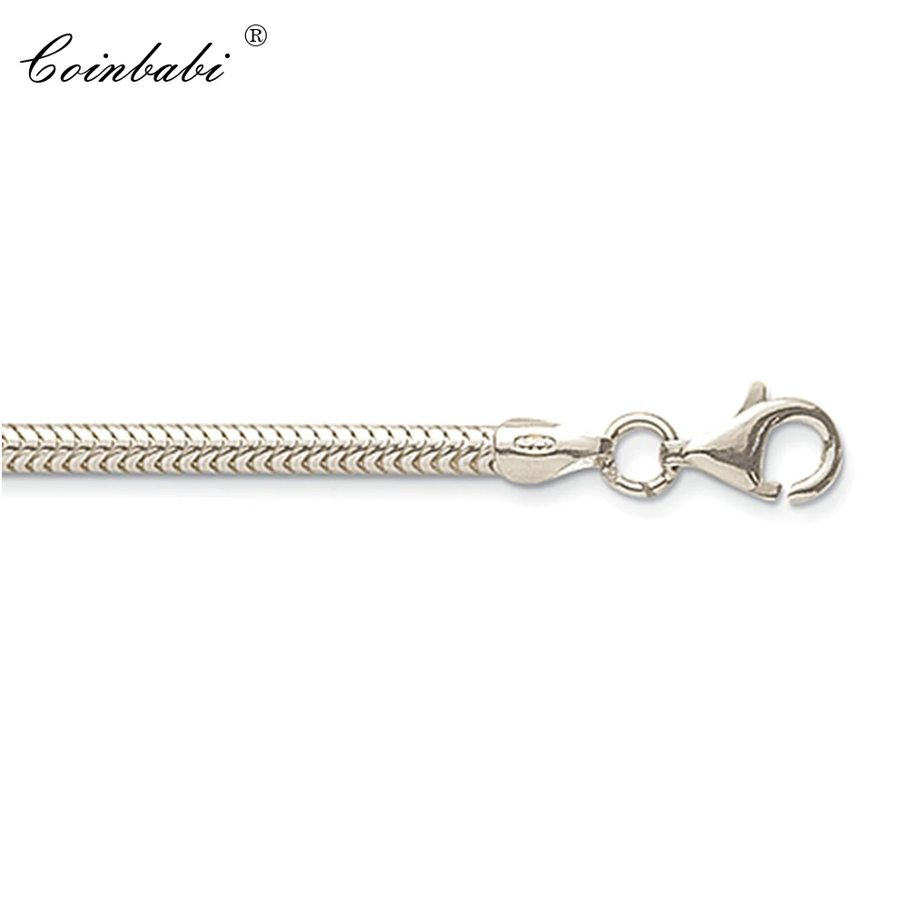 Chain Necklace Power Trendy Gift For Women &amp Men Europe Style Soul Jewelry 925 Sterling Silver Fashion Wholesale | Украшения и