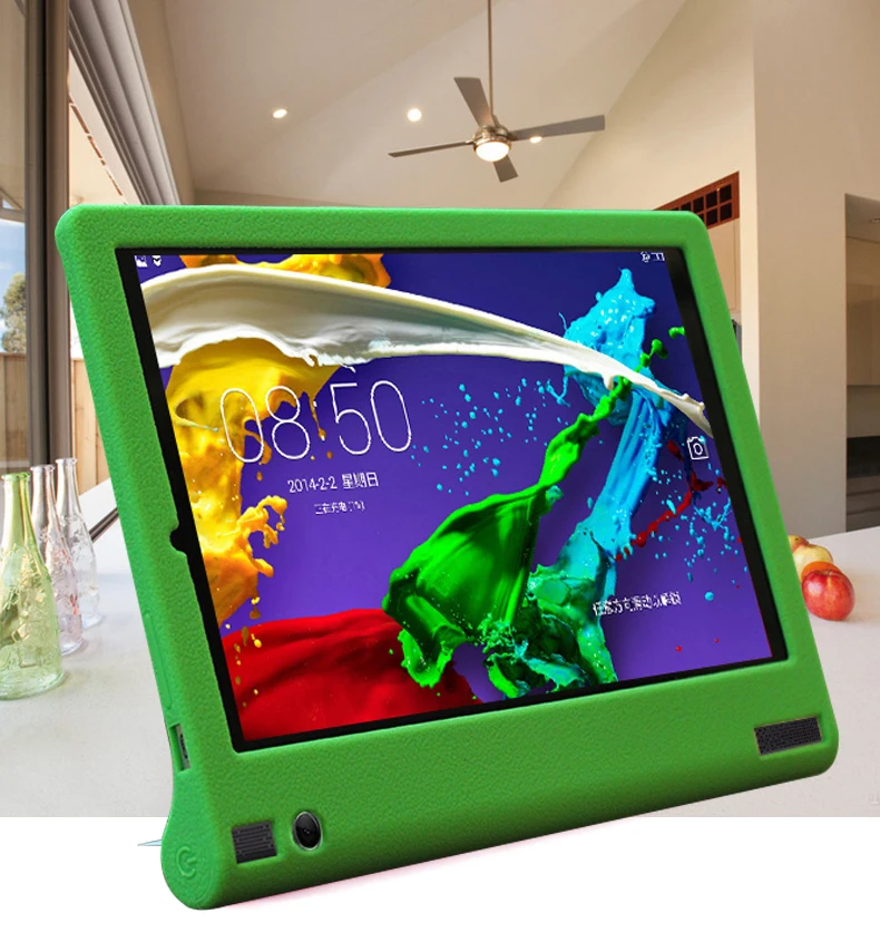 

New Fashion Luxury Soft Silicone Protector Rubber Shell Cover Case For Lenovo Yoga Tab 3 Tab3 850F YT3-850M 850L 8" 8inch Tablet