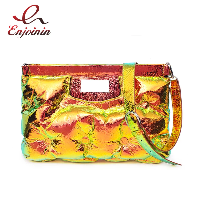 

Dazzling Laser Gradient Color Trend Ladies Clutch Bag Shoulder Bag Crossbody Messenger Bag For Women Bolsa Designer Bag 2 Color