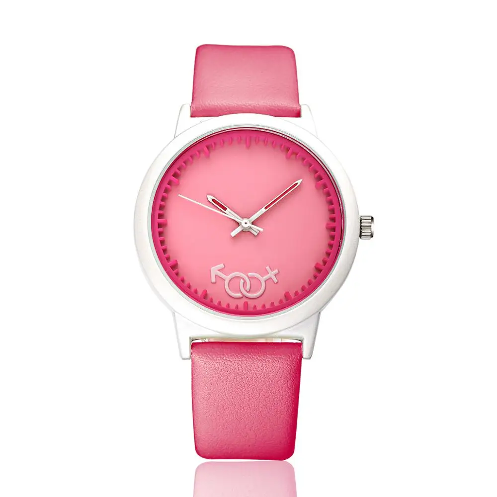 

Fashon women brand watches leather strap casual wristwatches NO.2