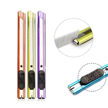 Cute Kawaii Colored Metal Utility Knife Paper Cutter Art Knife For Kids Gift Korean Stationery Free Shipping 3403