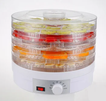 

Free shipping Household dried fruit machine Fruits and vegetables dehydration dry meat food machine Snacks in the dryer