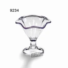 BAKEST 4 шт. в партии Пластик Материал фруктовый салат чашка мороженого Десерт Кубок