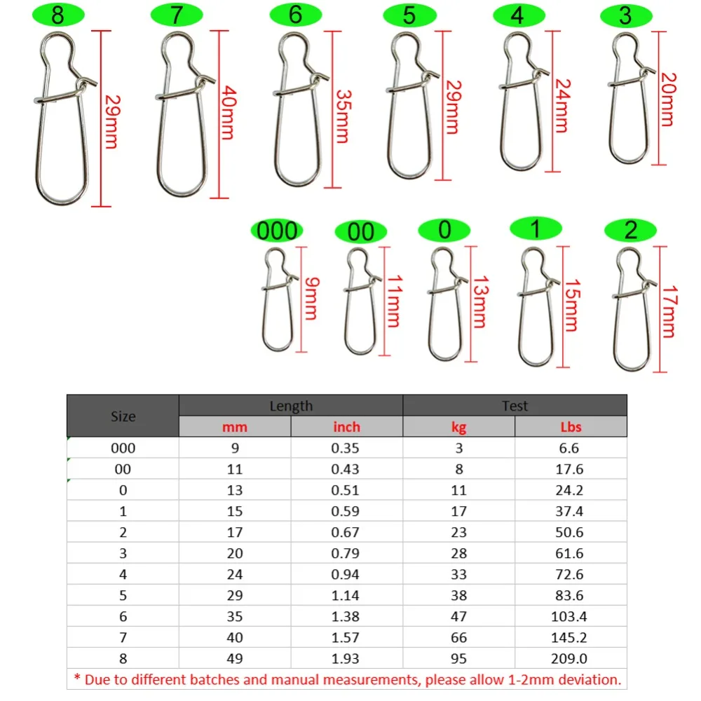 INFOF-200-pieces-Duolock-Snaps-Fishing-Snap-Swivels-Nice-Snap-Lure-Hook-Tackle-Fishing-Connector-for (2)