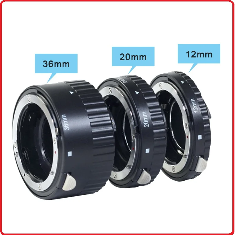 Metal Mount Auto Focus AF Macro Extension Tube Ring for Nikon D3200