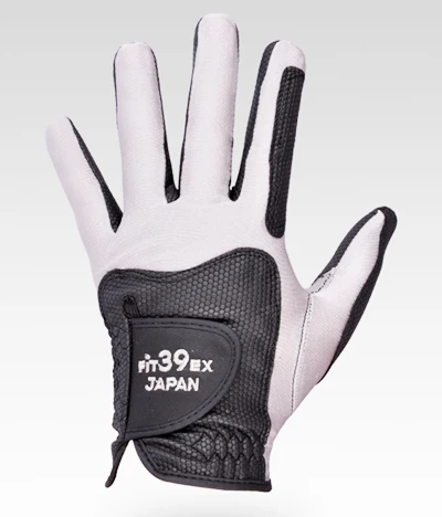 Новые перчатки для гольфа Cooyute 39 EX PU мужские перчатки для гольфа 10 шт./лот/Правша спортивные перчатки - Цвет: Светло-серый