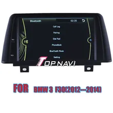 Top Professional Wince Car Multimedia DVD Auto Player For BMW 3 F30(2012-2014) With GPS Navigation BT Map