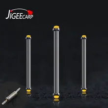 JIGEECARP 10 шт. свинцовая оболочка трубка Herabuna рыболовные двухслойные рыболовные аксессуары для весов свинцовые грузила металлические аксессуары Pesca