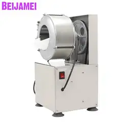 BEIJAMEI 75 кг/ч электрический, для овощей машина для производства картофеля Нержавеющая сталь картофеля шинковка машинка для чистки картофеля