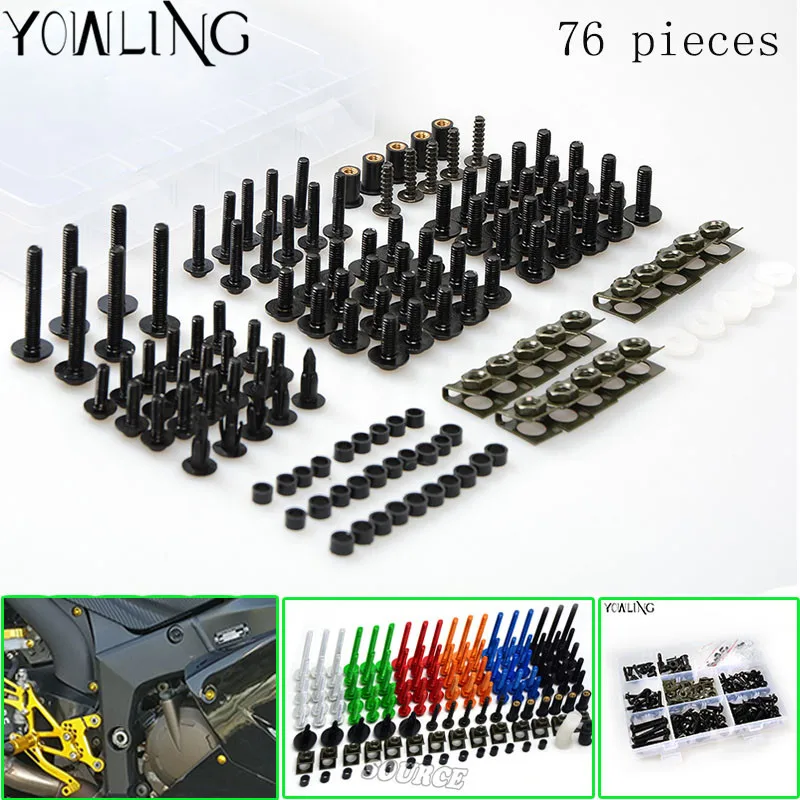 Fairing bolts full screw kits For HONDA CBR1000RR 04 05 CBR1000 RR CBR 1000RR CBR 1000 RR 04 05